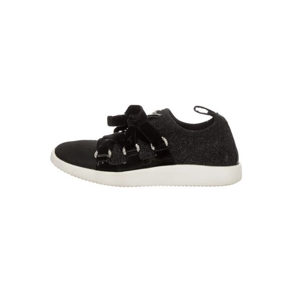 Giuseppe Zanotti Glitter Lowtop Sneakers Black - 38.5